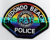 CALIFORNIA,REDONDO BEACH POLICE RAINBOW 1